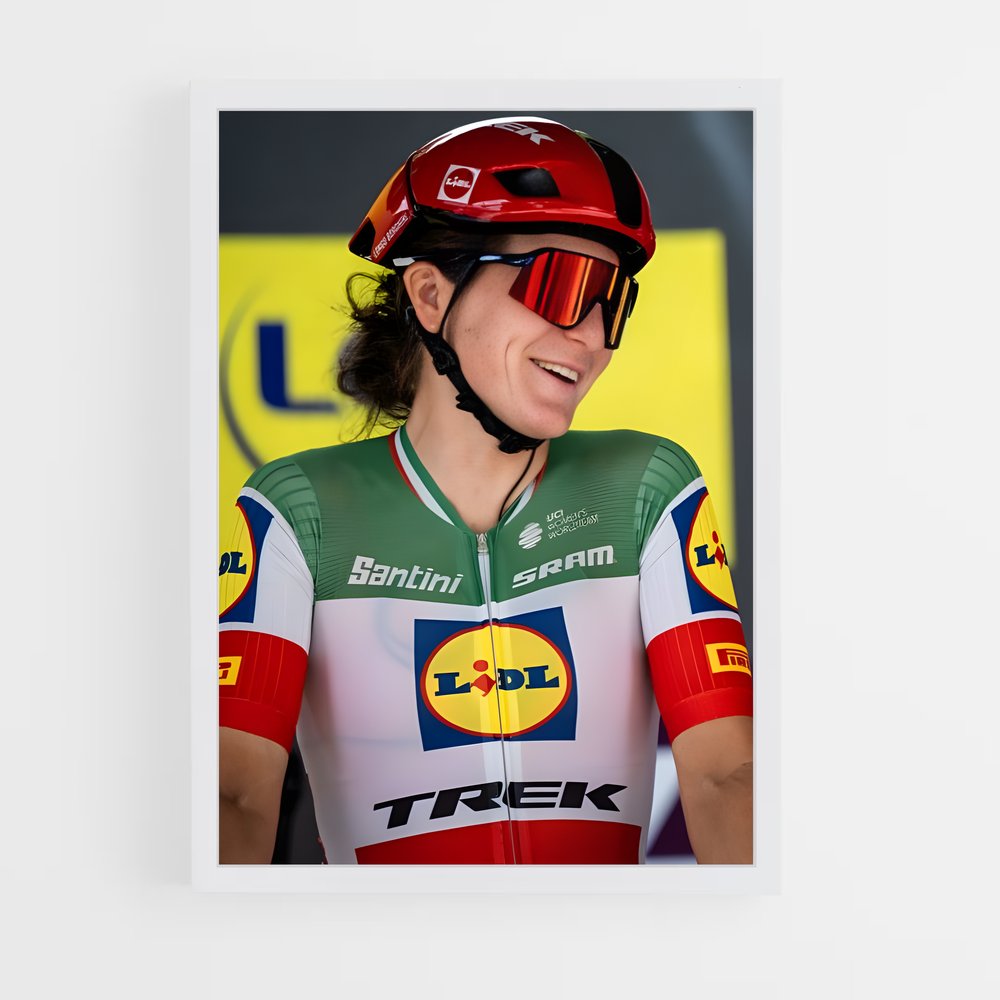 Poster Elisa longo – affiche Cyclisme (vue 3)